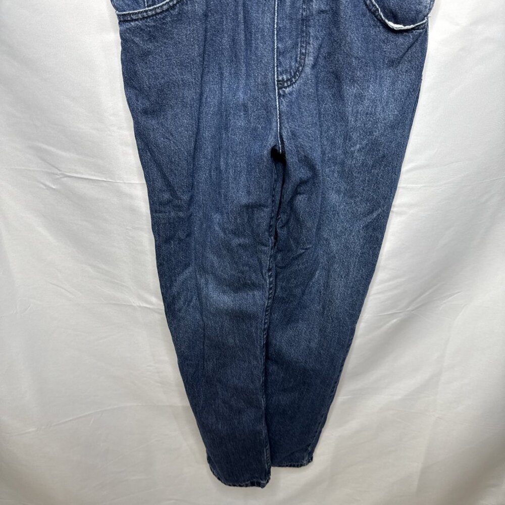 We The Free Ziggy Denim Overalls Women's Size S Slouchy Jean Straight Leg - Picture 6 of 14